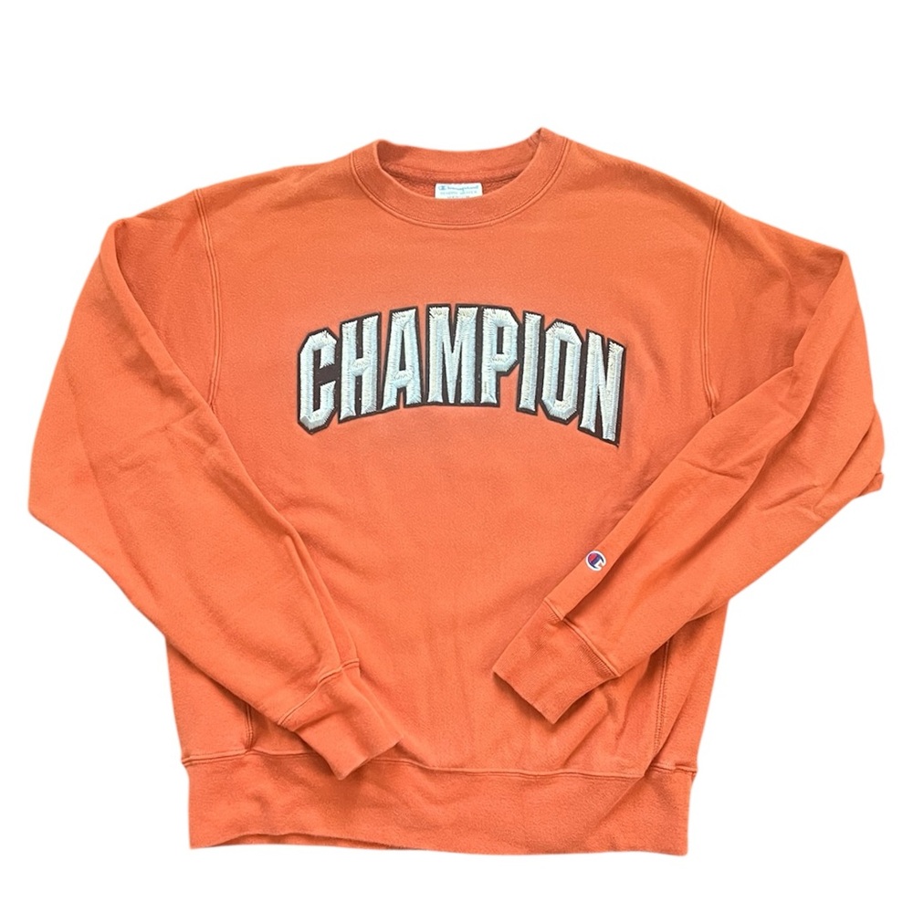 Vintage Champion Reverse Weave  Sweatshirt Mens Med Spellout Logo M